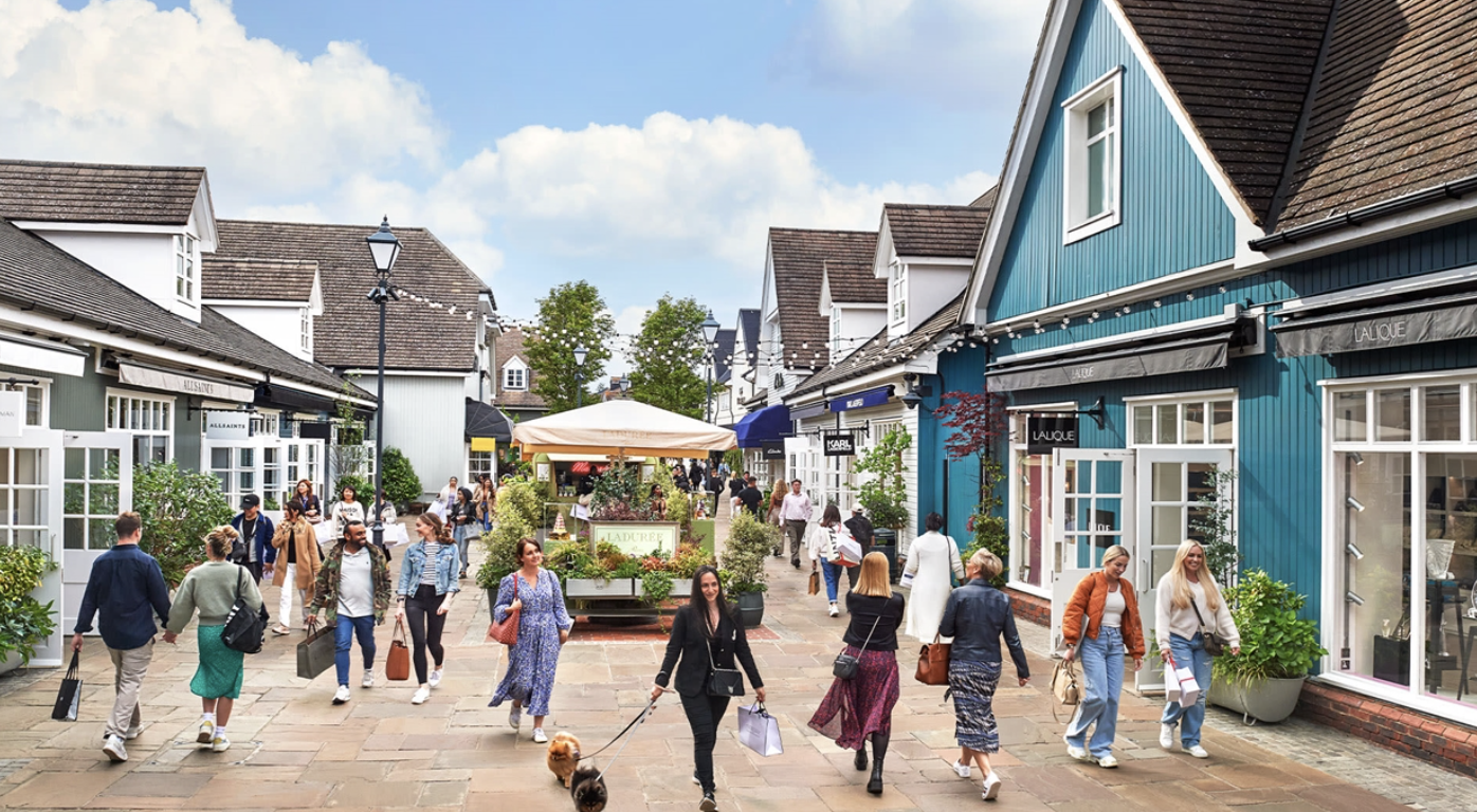 Bicester Village luxury shopping