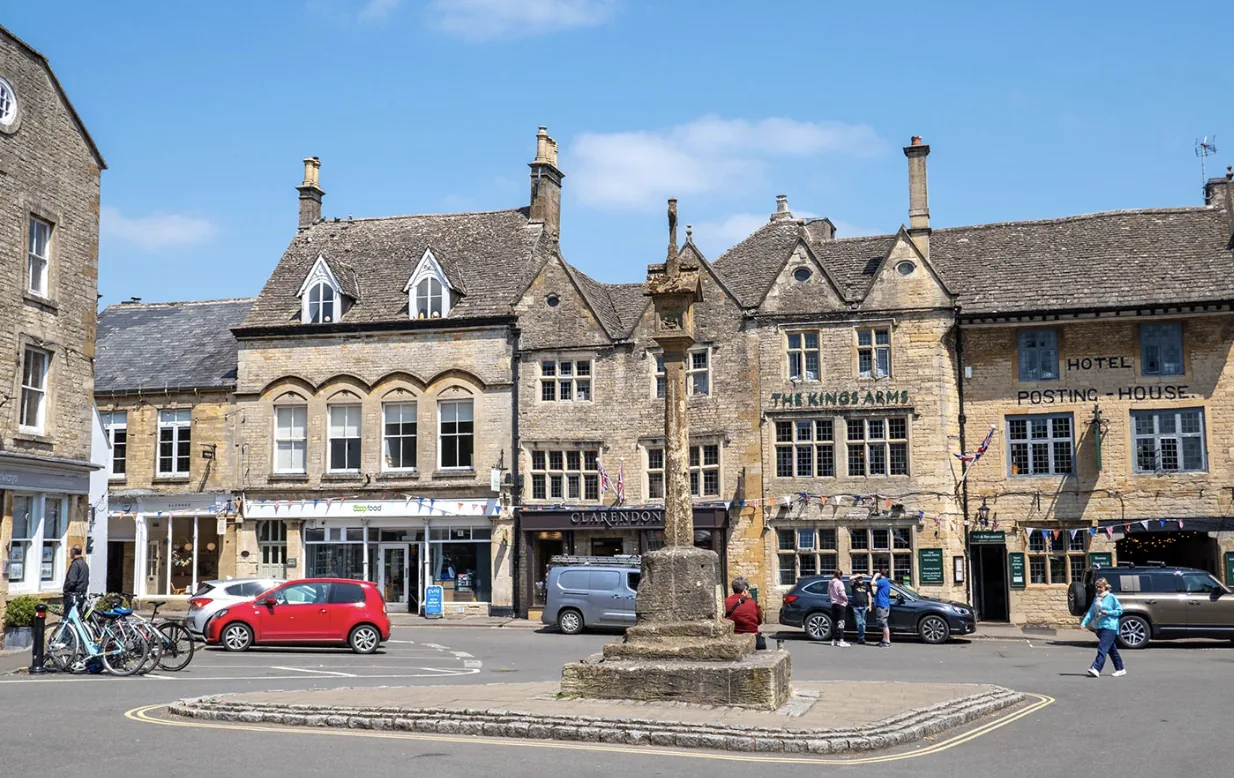Stow-on-the-Wold, the historic Cotswold market town